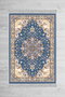 Conceptum Els1016 Alfombra de Pasillo Azul 80 x 150 cm